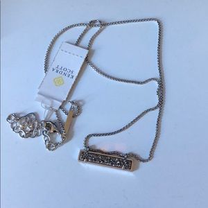 Kendra Scott Silver Leanor Necklace